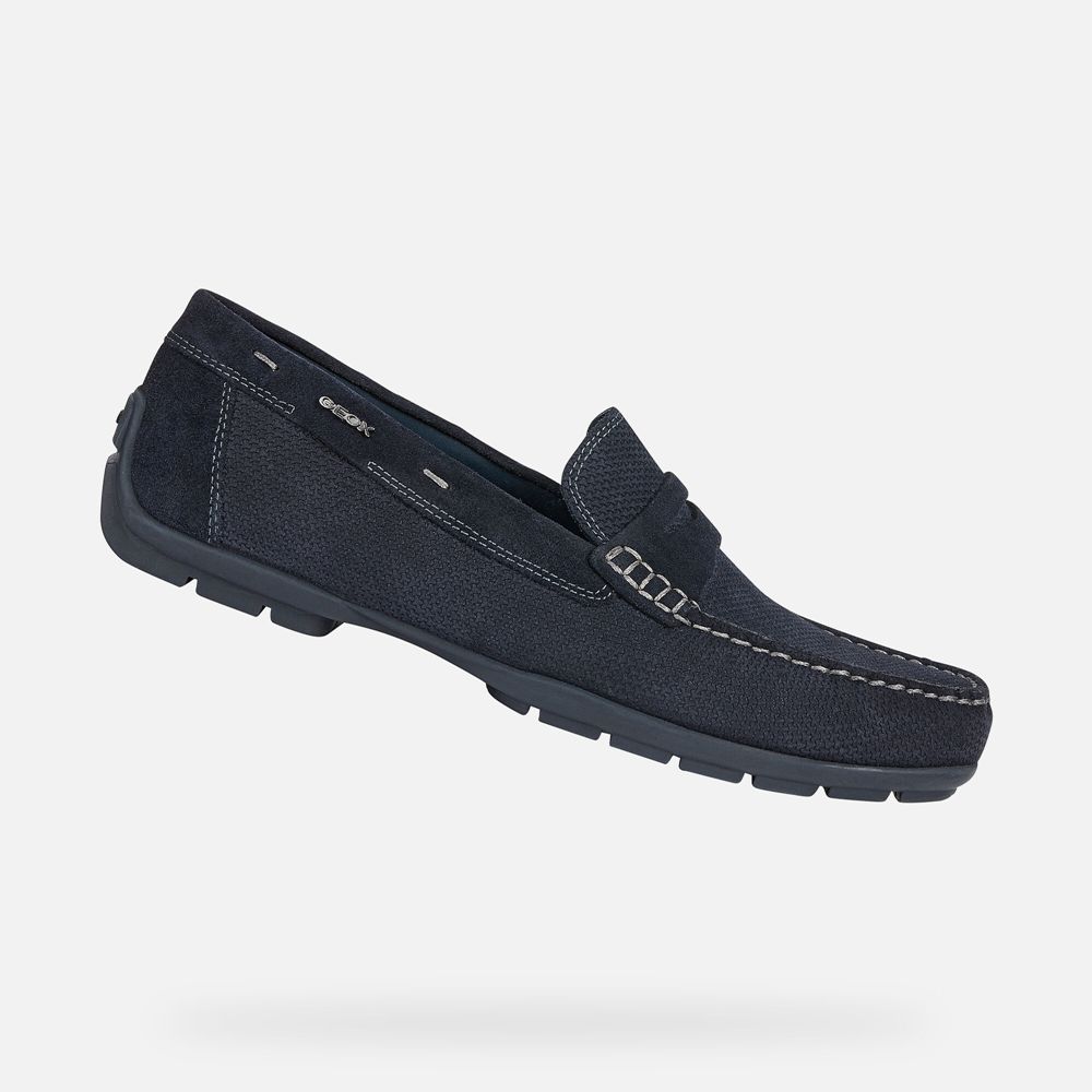 Geox Loafers Navy Moner 2Fit - Geox Mens Shoes - KFHWYJ304